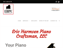 Tablet Screenshot of pianostress.com